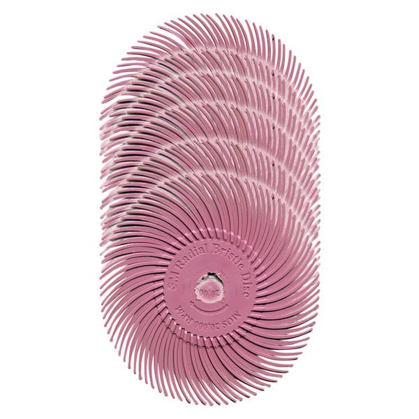 Scotch-Brite Polishing Bristle Discs 1,200 Grit 6/Pk