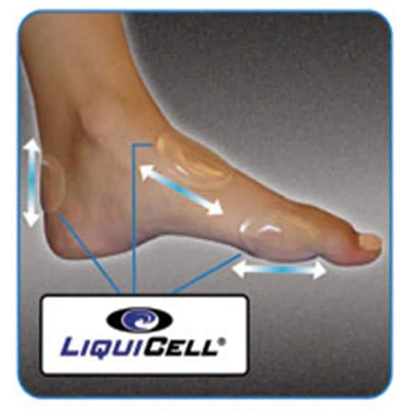 Liquicell Gel Blister Bandage 1-3/4x1" Adhesive 8/Pk