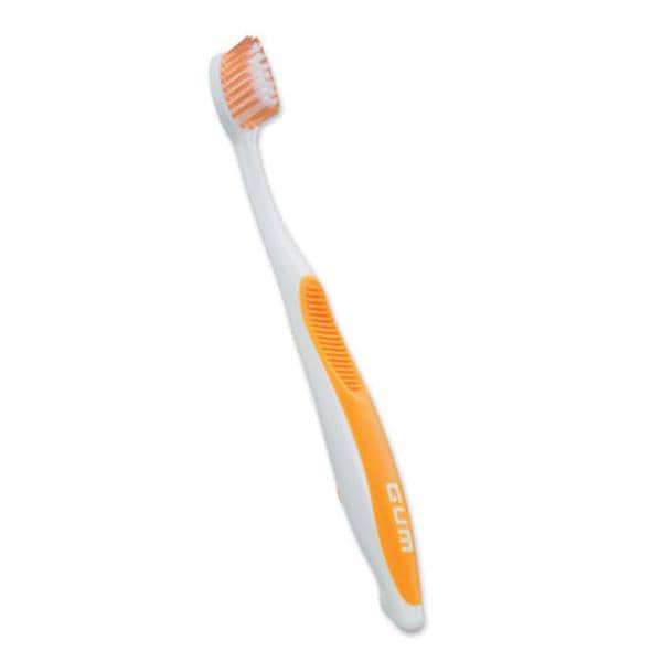 GUM Dome Trim Manual Toothbrush Adult Soft Full 12/Bx
