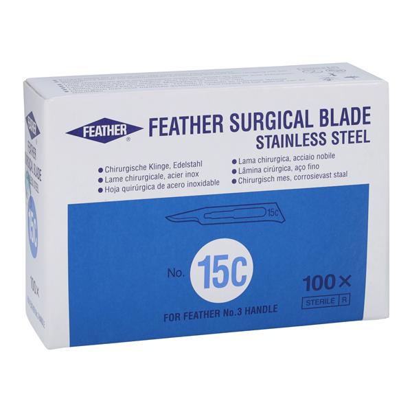 Blade Surgical #15C Sterile 100/Pk
