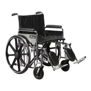 Sentra Extra Heavy Duty Transport Wheelchair 500lb Capacity Adult