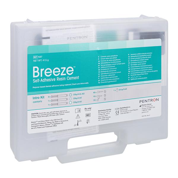 Breeze Resin Cement Opaque White Introductory Kit Ea