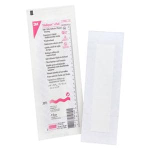 Soft Cloth Dressing Dressing 3-1/2x10" Sterile Adhesive White Absorbent LF