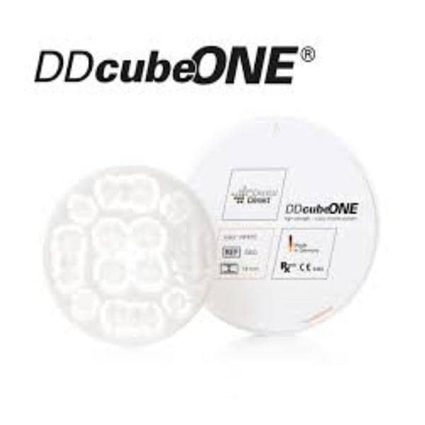 DD Cube ONE Zirconia Disc Bleach 98x14 Ea