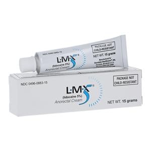 LMX5 Anorectal Topical Cream 5% Tube 15gm/Ea