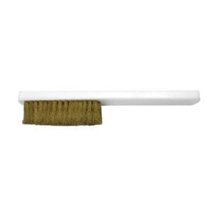 Washout Brush Brass Scratch Plastic Handle Ea