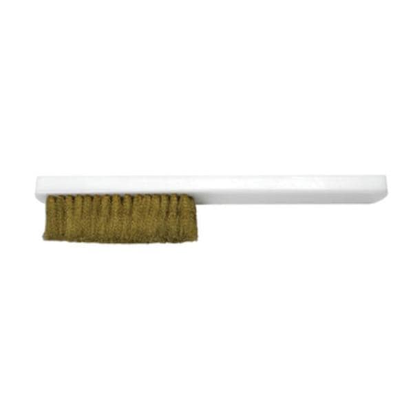 Washout Brush Brass Scratch Plastic Handle Ea