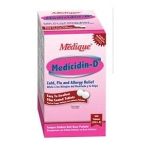 Medicidin-D Allergy Tablets 325/2/5mg Unit Dose Packet 2400/CA