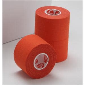 Athletic Tape 100% Cotton 1.5"x10yd Orange Non-Sterile 32Rl/Ca