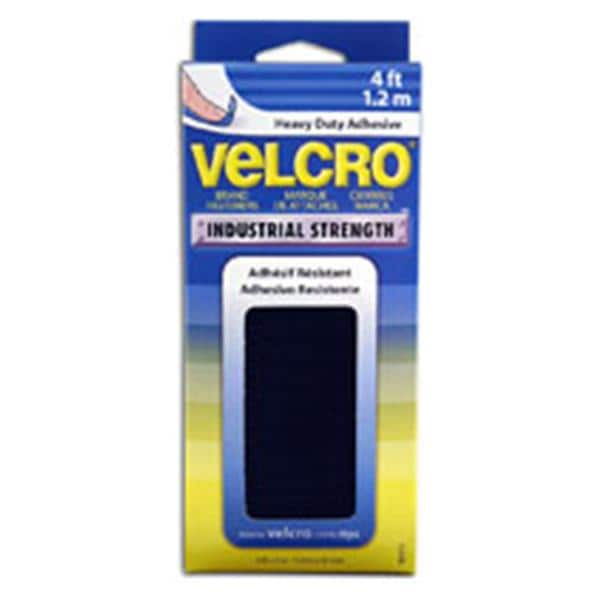 VELCRO Brand Industrial Strength Tape 2" x 4' Black 1/PK