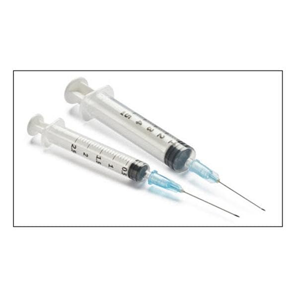 Syringe/Needle 5cc 22gx1-1/2" Conventional 1000/Ca