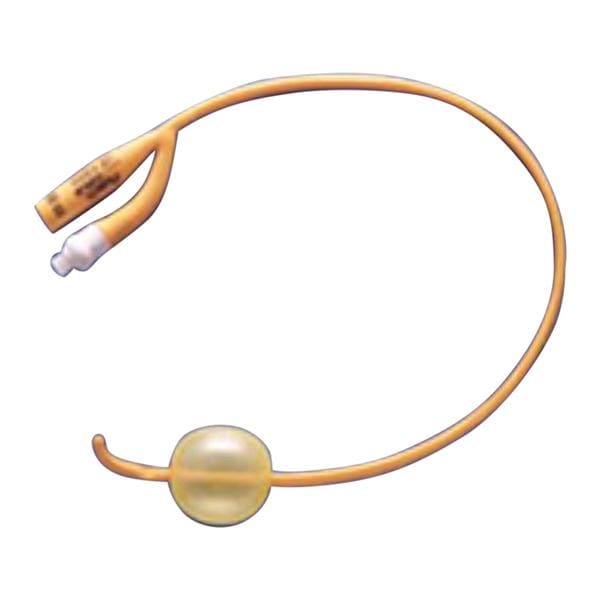 Pure Gold Tiemann 2-Way Foley Catheter Coude Tip Latex 24Fr 30cc