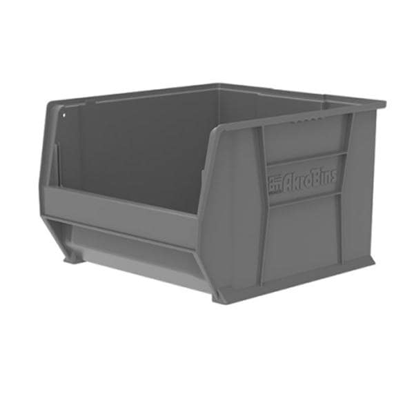 Super-Size AkroBins Storage Bin Plastic With Label Holder 20x18-3/8x12" 1/Ca