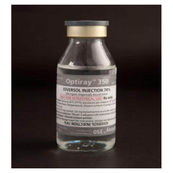 Optiray 350 Injection 74% Power Injector Syringe 75mL 20/Bx