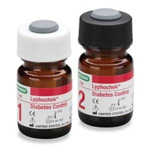 Lyphochek Diabetes A1c Level 1-2 Control 6x0.5mL Lyophilized For Analyzer 6Vl/Bx