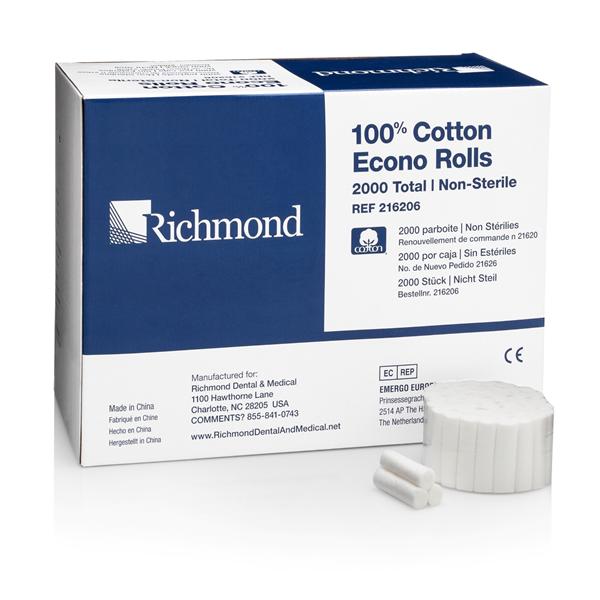 Braided Cotton Roll 1.5 in Non Sterile 12Bx/Ca