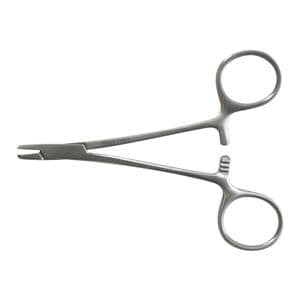 Derf Needle Holder Serrated Jaw 4-3/4" Stainless Steel Ea