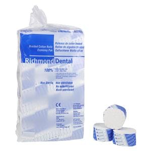 Braided Cotton Roll 1.5 in Non Sterile 10000/Bx