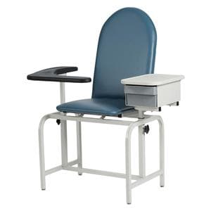 Blood Draw Chair Blueridge Steel 300lb Capacity Ea