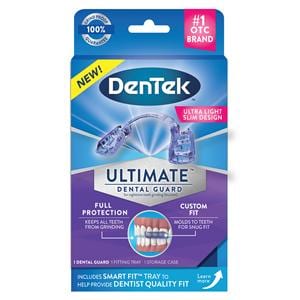 Dentek Night Guard 3.5 in x 1.75 in x 6.25 in Blue Adult 12/Ca