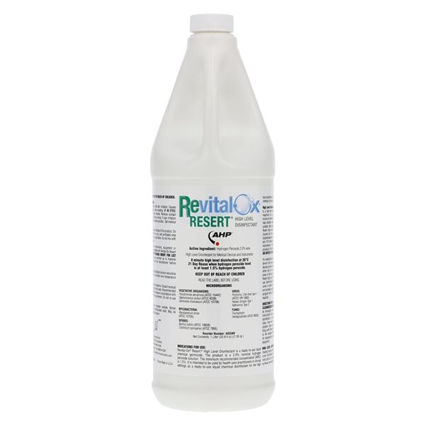 Revital-Ox Resert Scope Reprocessing Solution Disinfectant 1 Liter Ea, 6 EA/CA