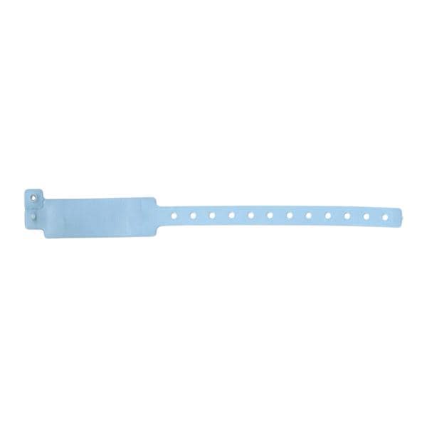 Veri-Color Insert Wristband Vinyl Light Blue Adult/Pediatric 250/Bx