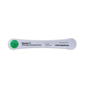 Sparkle V Fluoride Varnish Unit Dose 5% NaF 0.4 mL Mint 120/Bx, 5 BX/CA