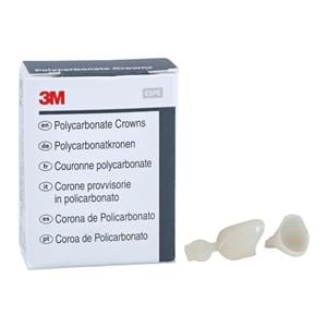 3M™ Polycarbonate Crowns Size 34 Rt Cspd Upr&Lwr Replacement Crowns 5/Bx