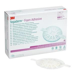 Tegaderm HP Foam Dressing 4x4 Sterile Oval Small Adherent Adhesive Absorbent LF