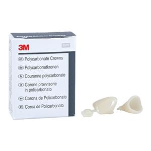 3M™ Polycarbonate Crowns Size 17 Upper Left Central Replacement Crowns 5/Bx