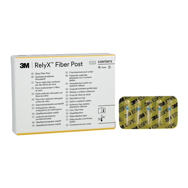 3M™ RelyX™ Fiber Post Refill Size 3 1.9 mm Blue 10/Pk, 10 PK/CA