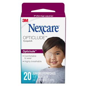 Nexcare Opticlude Cotton Orthoptic Patch 2-1/2X1-1/4" Oval LF