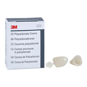 3M™ Polycarbonate Crowns Size 18 Upper Left Central Replacement Crowns 5/Bx