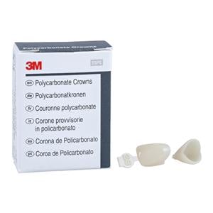 3M™ Polycarbonate Crowns Size 28 Upper Left Lateral Replacement Crowns 5/Bx