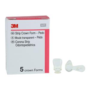 3M™ Unitek™ Strip Crown Form Size 2 Replacement Crowns Prim Upr Rght Cntrl 5/Bx