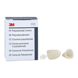 3M™ Polycarbonate Crowns Size 19 Upper Left Central Replacement Crowns 5/Bx