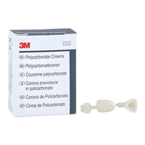 3M™ Polycarbonate Crowns Size 25 Upper Left Lateral Replacement Crowns 5/Bx