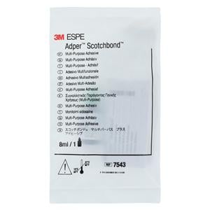 3M Adper Scotchbond Multi-Purpose Adhesive #7543 8 mL Vial Refill 8ml/Bt, 10 BX/CA