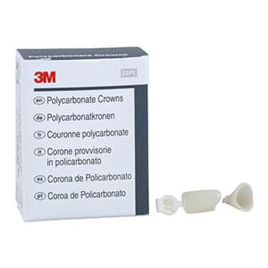 3M™ Polycarbonate Crowns Size 67 Lower Anterior Replacement Crowns 5/Bx