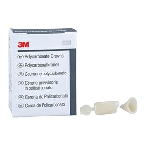 3M™ Polycarbonate Crowns Size 61 Lower Anterior Replacement Crowns 5/Bx