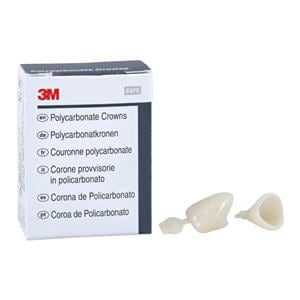 3M™ Polycarbonate Crowns Size 11 Upper Right Central Replacement Crowns 5/Bx