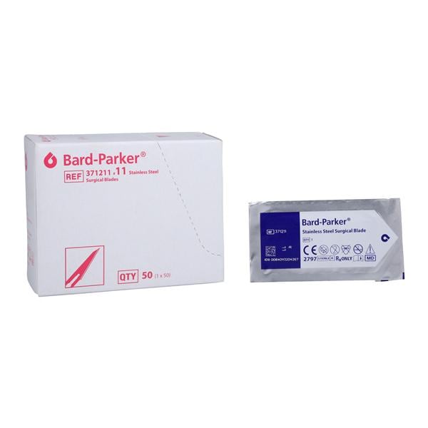 Bard-Parker Stainless Steel Sterile Surgical Blade Disposable