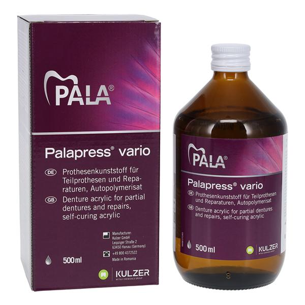Palapress Vario Denture Resin Acrylic Cold Cure 500mL/Bt