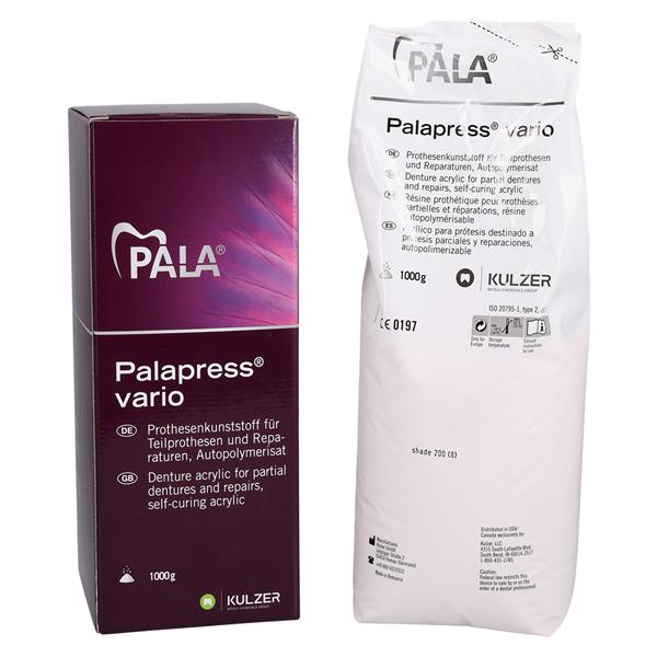 Palapress Vario Denture Resin Acrylic Cold Cure 200 1000Gm