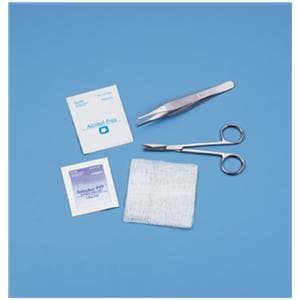 Suture Removal Kit Floor-Grade Littauer Scissor Hook-Tip, 50 EA/CA