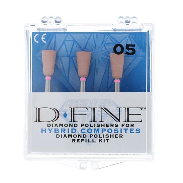 D-Fine Diamond Polisher Refill 3/Pk