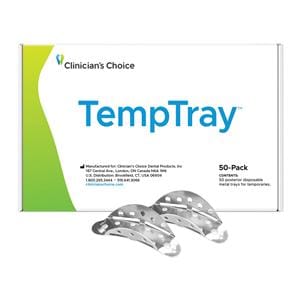 TempTray Disposable Impression Tray Universal 50/Pk