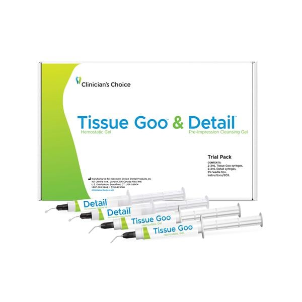 Tissue Goo/Detail 25% Aluminum Sulfate Gel Trial Kit Ea