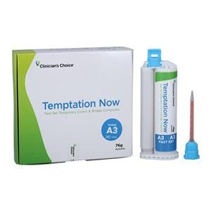 Temptation Now Temporary Material 76 Gm Shade A3 Cartridge Package