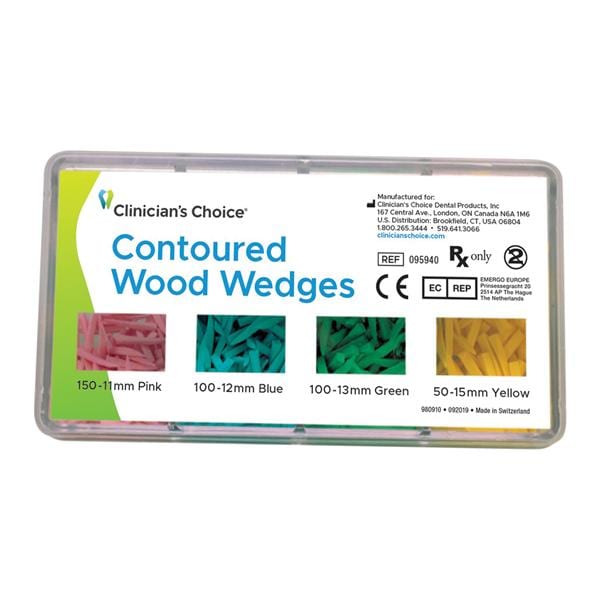 Contoured Wedges Assorted Starter Kit 400/Pk